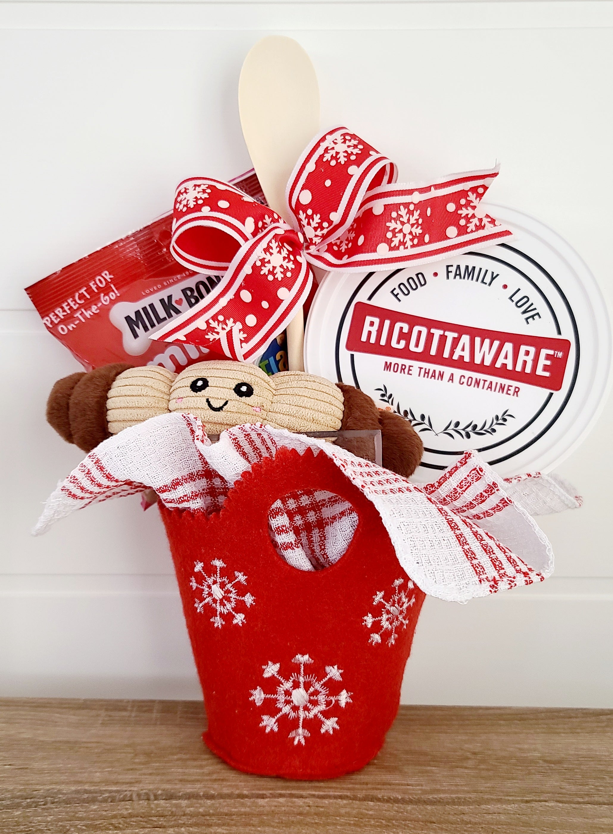 Signature Container Pet Gift Set -  Chocolate twist theme