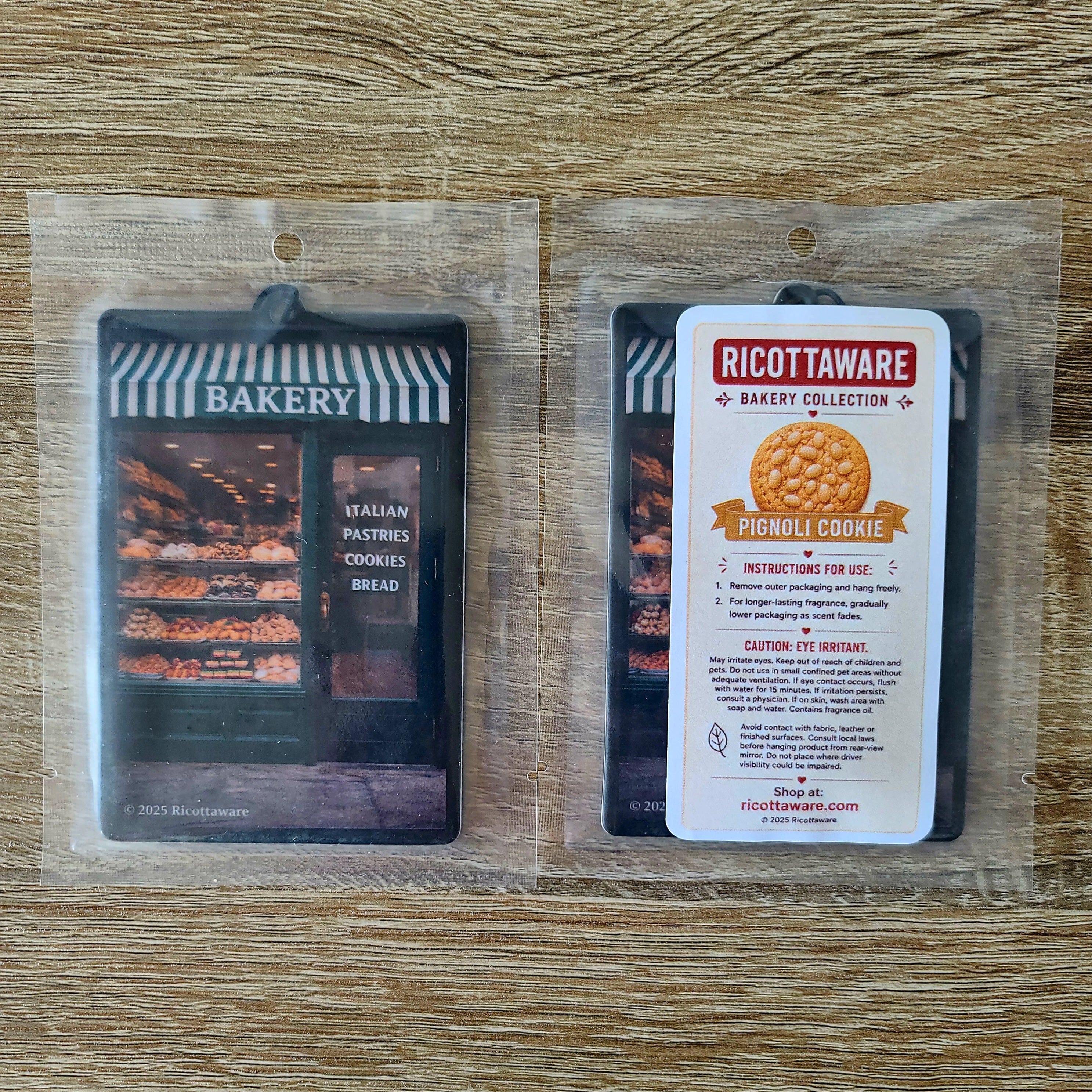 Bakery Scented Air Diffusers - 2 Pack Pignoli Cookie
