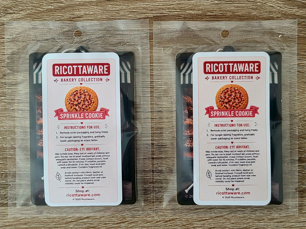 Bakery Scented Air Diffusers - 2 Pack Sprinkle Cookie
