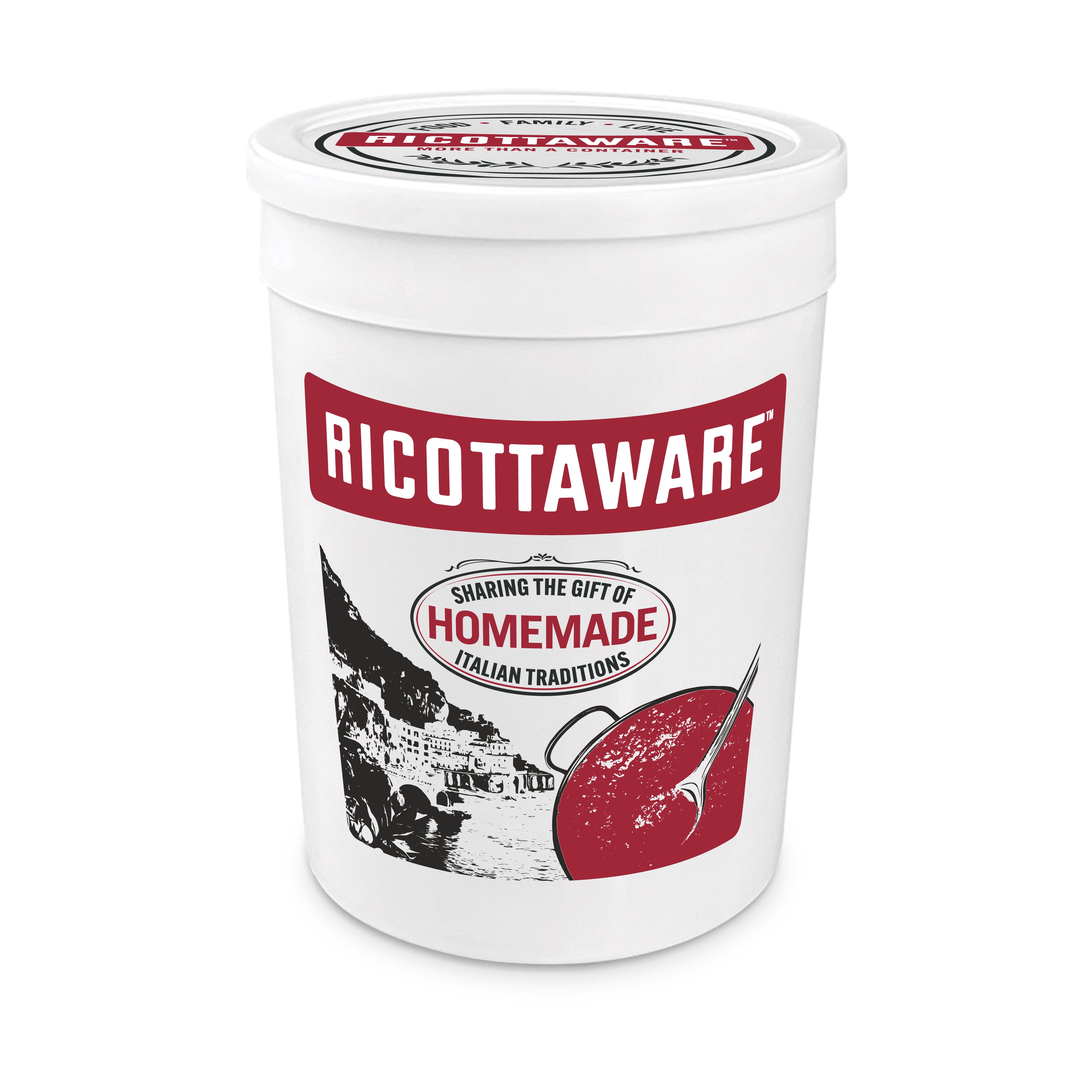 SINGLE PACK - Ricottaware Container
