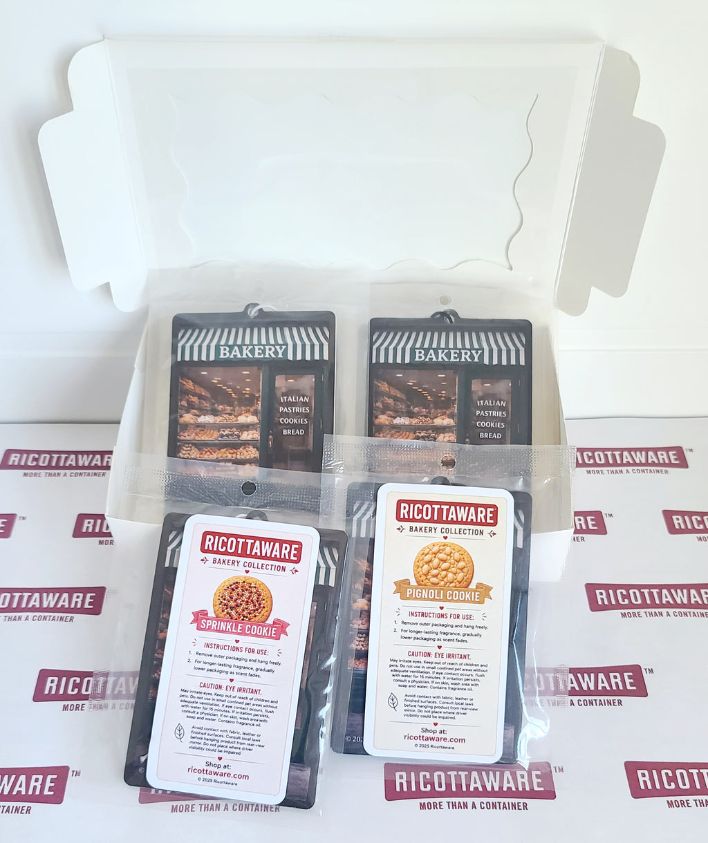 Bakery Scented Air Diffusers - Boxed Gift Set of 6