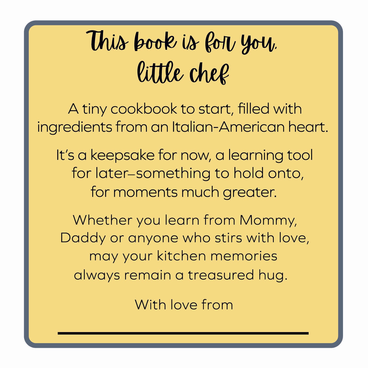 My First Taste of Italy - Children's Gift Box Set
